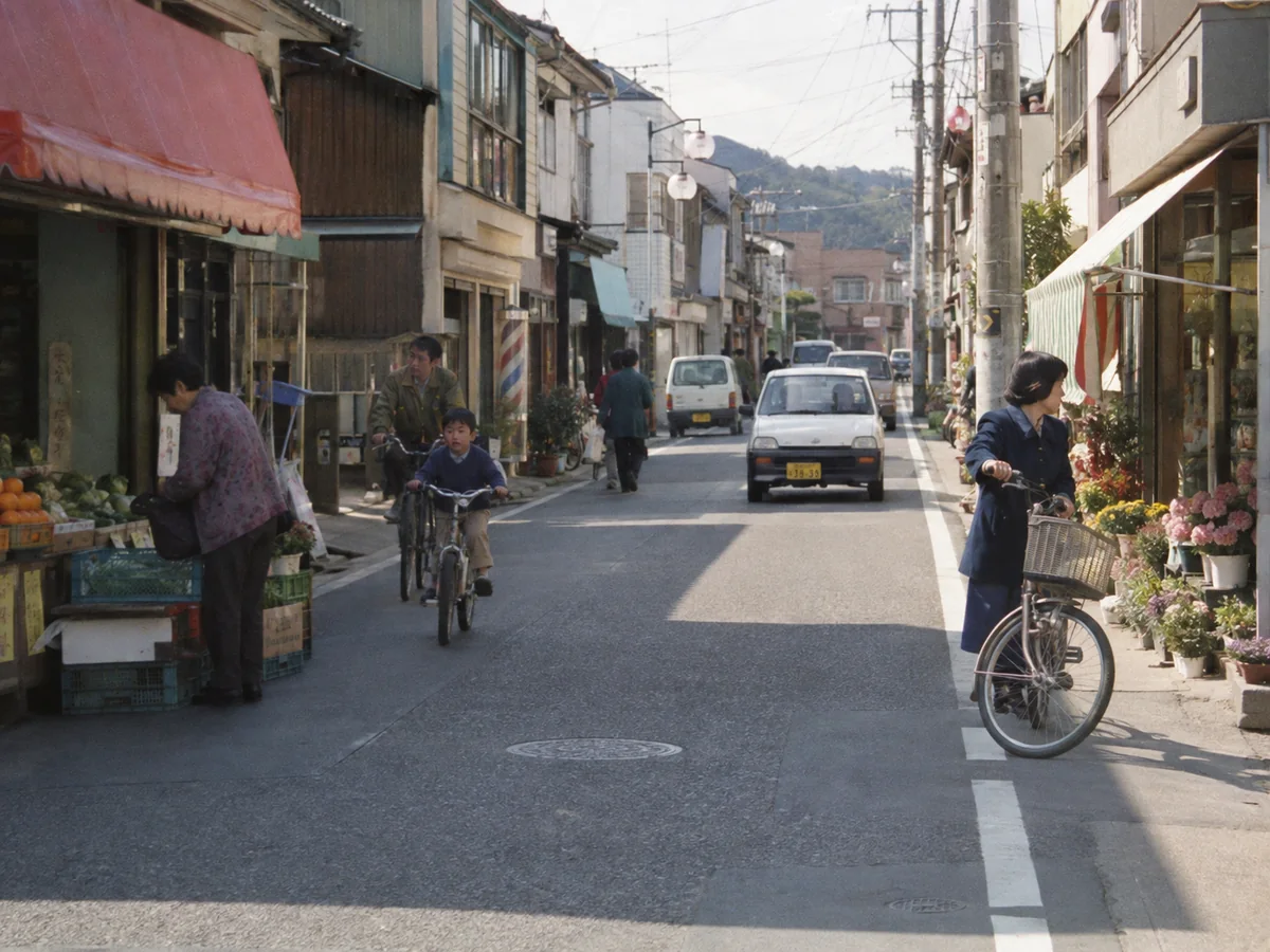 平成期の久世野中央商店街